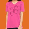 Missy's Relaxed Jersey Short-Sleeve V-Neck T-Shirt Thumbnail