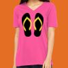 Missy's Relaxed Jersey Short-Sleeve V-Neck T-Shirt Thumbnail