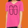Missy's Relaxed Jersey Short-Sleeve V-Neck T-Shirt Thumbnail