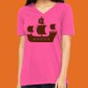 Missy's Relaxed Jersey Short-Sleeve V-Neck T-Shirt Thumbnail
