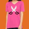 Missy's Relaxed Jersey Short-Sleeve V-Neck T-Shirt Thumbnail
