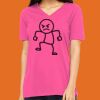 Missy's Relaxed Jersey Short-Sleeve V-Neck T-Shirt Thumbnail
