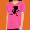 Missy's Relaxed Jersey Short-Sleeve V-Neck T-Shirt Thumbnail