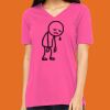 Missy's Relaxed Jersey Short-Sleeve V-Neck T-Shirt Thumbnail