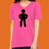 Missy's Relaxed Jersey Short-Sleeve V-Neck T-Shirt Thumbnail