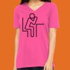 Missy's Relaxed Jersey Short-Sleeve V-Neck T-Shirt Thumbnail