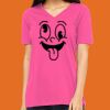 Missy's Relaxed Jersey Short-Sleeve V-Neck T-Shirt Thumbnail