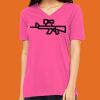 Missy's Relaxed Jersey Short-Sleeve V-Neck T-Shirt Thumbnail