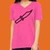 Missy's Relaxed Jersey Short-Sleeve V-Neck T-Shirt Thumbnail