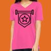 Missy's Relaxed Jersey Short-Sleeve V-Neck T-Shirt Thumbnail