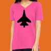 Missy's Relaxed Jersey Short-Sleeve V-Neck T-Shirt Thumbnail