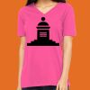 Missy's Relaxed Jersey Short-Sleeve V-Neck T-Shirt Thumbnail