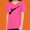 Missy's Relaxed Jersey Short-Sleeve V-Neck T-Shirt Thumbnail