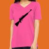 Missy's Relaxed Jersey Short-Sleeve V-Neck T-Shirt Thumbnail