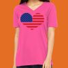 Missy's Relaxed Jersey Short-Sleeve V-Neck T-Shirt Thumbnail