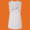 Ladies' Bella Flowy Scoop Muscle Tank Thumbnail