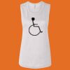 Ladies' Bella Flowy Scoop Muscle Tank Thumbnail