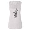 Ladies' Bella Flowy Scoop Muscle Tank Thumbnail