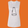 Ladies' Bella Flowy Scoop Muscle Tank Thumbnail