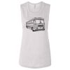 Ladies' Bella Flowy Scoop Muscle Tank Thumbnail