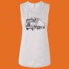 Ladies' Bella Flowy Scoop Muscle Tank Thumbnail