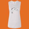 Ladies' Bella Flowy Scoop Muscle Tank Thumbnail