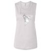 Ladies' Bella Flowy Scoop Muscle Tank Thumbnail