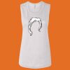Ladies' Bella Flowy Scoop Muscle Tank Thumbnail