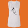 Ladies' Bella Flowy Scoop Muscle Tank Thumbnail