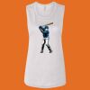 Ladies' Bella Flowy Scoop Muscle Tank Thumbnail
