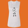 Ladies' Bella Flowy Scoop Muscle Tank Thumbnail