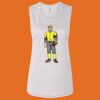Ladies' Bella Flowy Scoop Muscle Tank Thumbnail