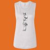 Ladies' Bella Flowy Scoop Muscle Tank Thumbnail