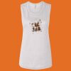 Ladies' Bella Flowy Scoop Muscle Tank Thumbnail