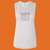 Ladies' Bella Flowy Scoop Muscle Tank Thumbnail