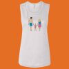 Ladies' Bella Flowy Scoop Muscle Tank Thumbnail