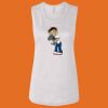 Ladies' Bella Flowy Scoop Muscle Tank Thumbnail