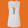 Ladies' Bella Flowy Scoop Muscle Tank Thumbnail