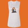 Ladies' Bella Flowy Scoop Muscle Tank Thumbnail