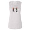 Ladies' Bella Flowy Scoop Muscle Tank Thumbnail