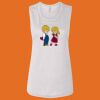 Ladies' Bella Flowy Scoop Muscle Tank Thumbnail
