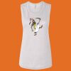 Ladies' Bella Flowy Scoop Muscle Tank Thumbnail