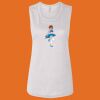 Ladies' Bella Flowy Scoop Muscle Tank Thumbnail