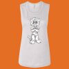 Ladies' Bella Flowy Scoop Muscle Tank Thumbnail