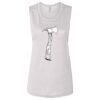 Ladies' Bella Flowy Scoop Muscle Tank Thumbnail