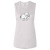 Ladies' Bella Flowy Scoop Muscle Tank Thumbnail