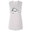 Ladies' Bella Flowy Scoop Muscle Tank Thumbnail