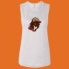 Ladies' Bella Flowy Scoop Muscle Tank Thumbnail