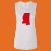 Ladies' Bella Flowy Scoop Muscle Tank Thumbnail
