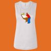 Ladies' Bella Flowy Scoop Muscle Tank Thumbnail